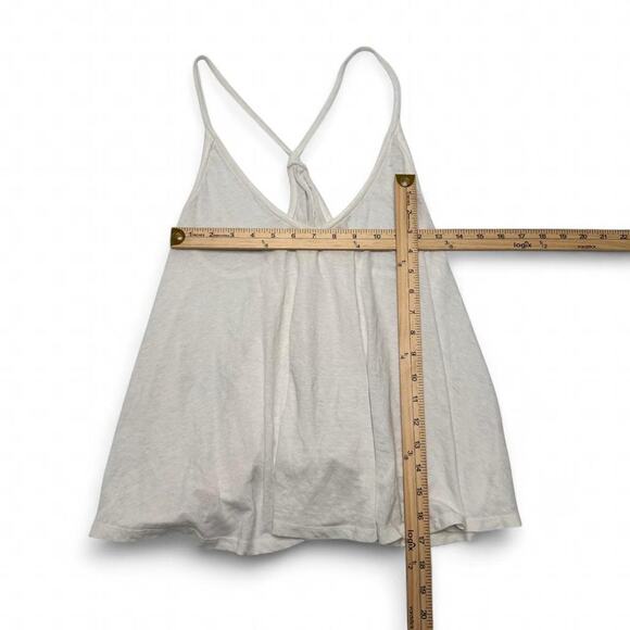 We The Free Free People White Casual Tank Top With Open Back Size XS - Picture 3 of 4